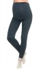 MijaCulture – Long Full Lenght Warm Maternity Leggings for Cool Weather 3006  Dark Grey